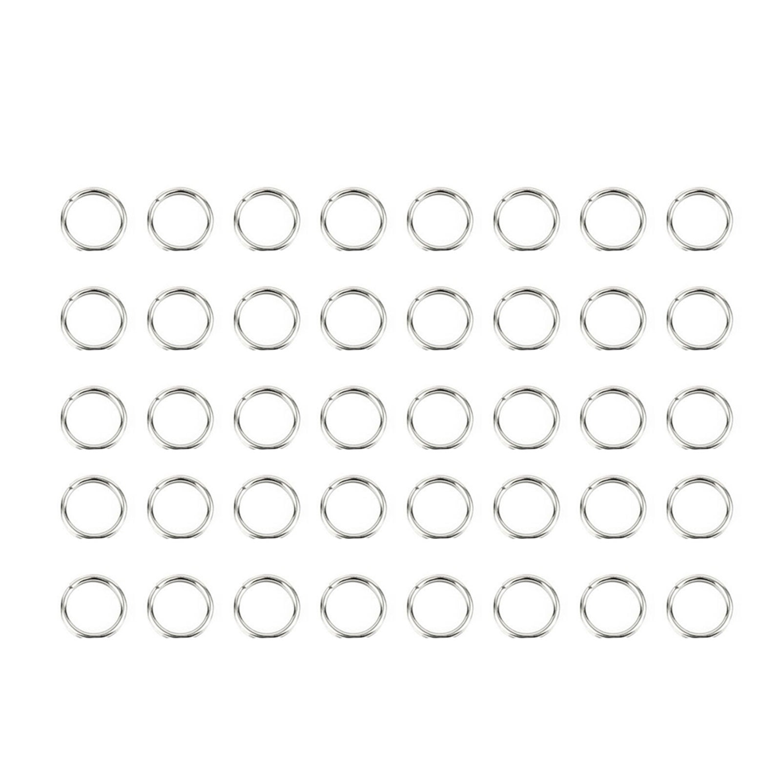 500Pcs Fishing Split Rings High Strength Lures Rings Line Connector ...