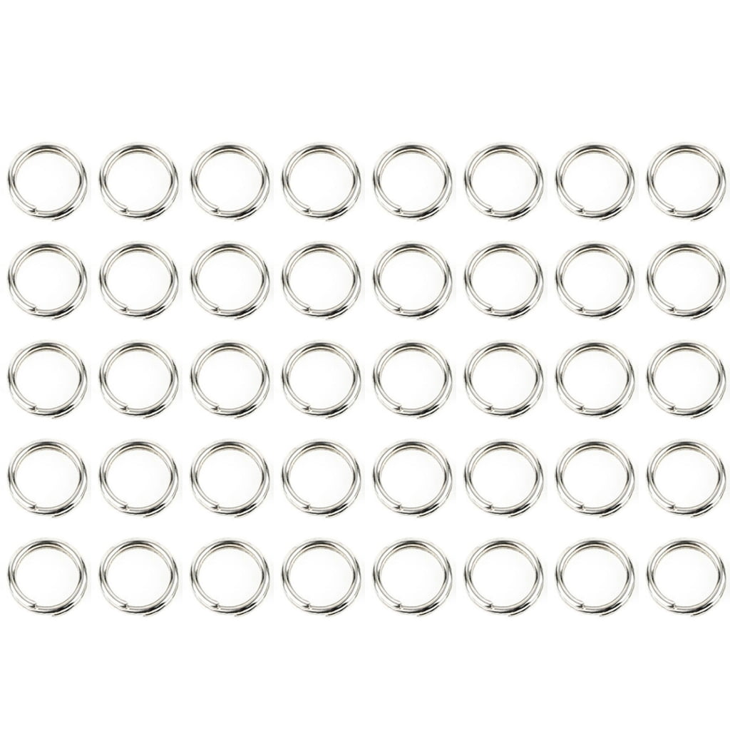 500Pcs Fishing Split Rings High Strength Lures Rings Line Connector ...