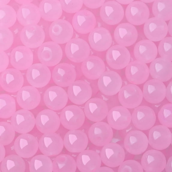 500Pcs Glass Beads 10 Colors 8mm for Jewelry Making, Mix Round Crystal Crafts Beads for Bracelet Necklaces Kit Earring DIY(Colored)