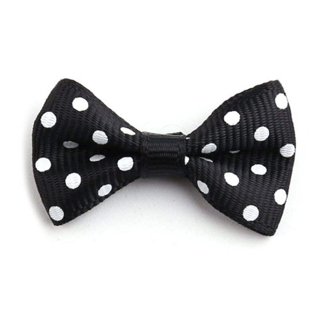500Pcs Grosgrain Ribbon Bowknots Embellishments 4cm Bowknot for Hair Bow Hair Pin, Card Making Gift Wrap Decorations