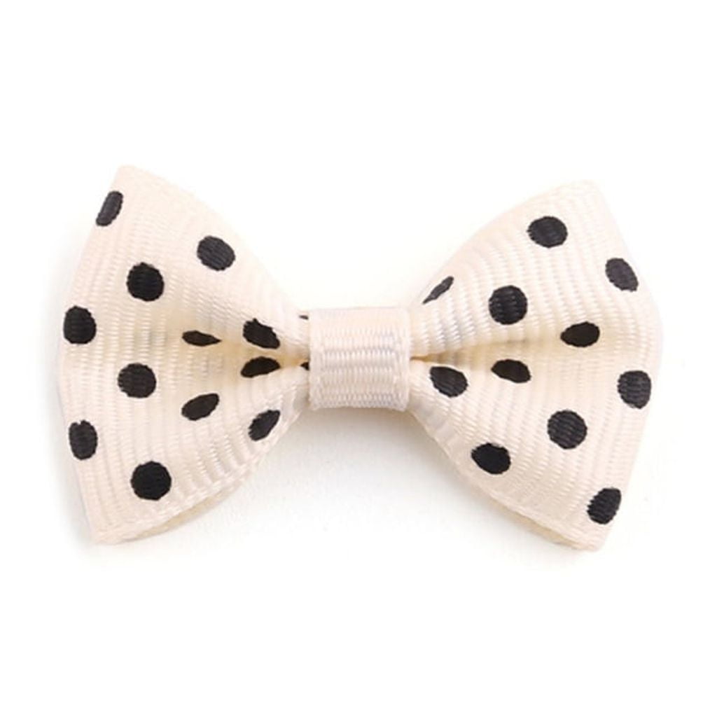 500Pcs Grosgrain Ribbon Bowknots Embellishments 4cm Bowknot for Hair Bow Hair Pin, Card Making Gift Wrap Decorations
