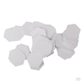 500Pcs Hexagon Paper Piecing Quilting Templates Sewing Tool For crafts