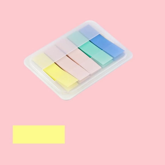 500Pcs Index Tabs Mini Notepad Post Memo Office Accessories School Supplies Rectangle Mixed Color 45x12mm