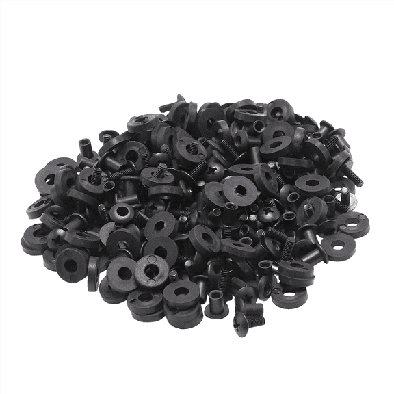 500Pcs Lok Screw Set Chicago Screw Comes with Washer for DIY Kydex Sheath Hand Tool Parts