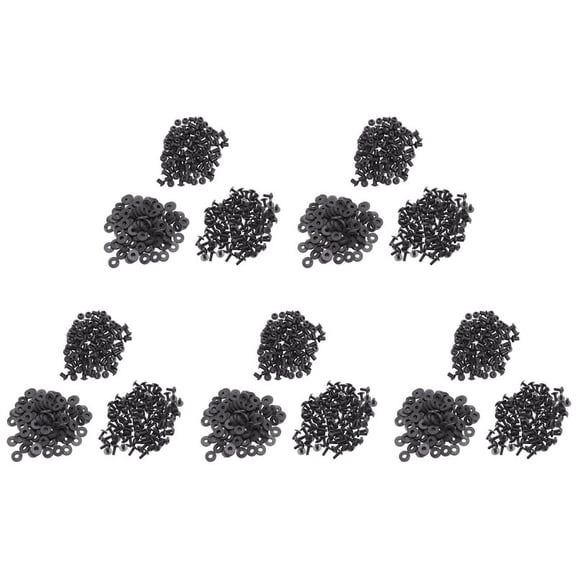 500Pcs Lok Screw Set Chicago Screw Comes with Washer for DIY Kydex Sheath Hand Tool Parts