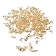 thumbnail image 1 of 500Pcs Open Bead Tips Knot Covers for Jewelry Making DIY Crafts, Light Gold, 1 of 6