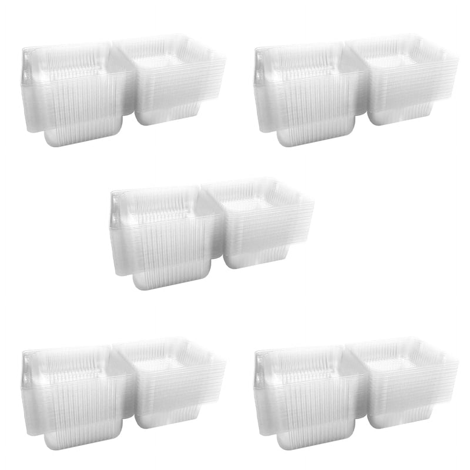 500Pcs Single Individual Cake Slice Boxes Dessert Containers Cheesecake ...