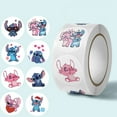 thumbnail image 1 of 500Pcs Stitch Cute Classic Cartoon Stickers, Movie Decals Rolls Self Adhesive Seals for Scrapbooking Cards Envelopes，Birthday Party Decor Supply Reward, 1 of 3