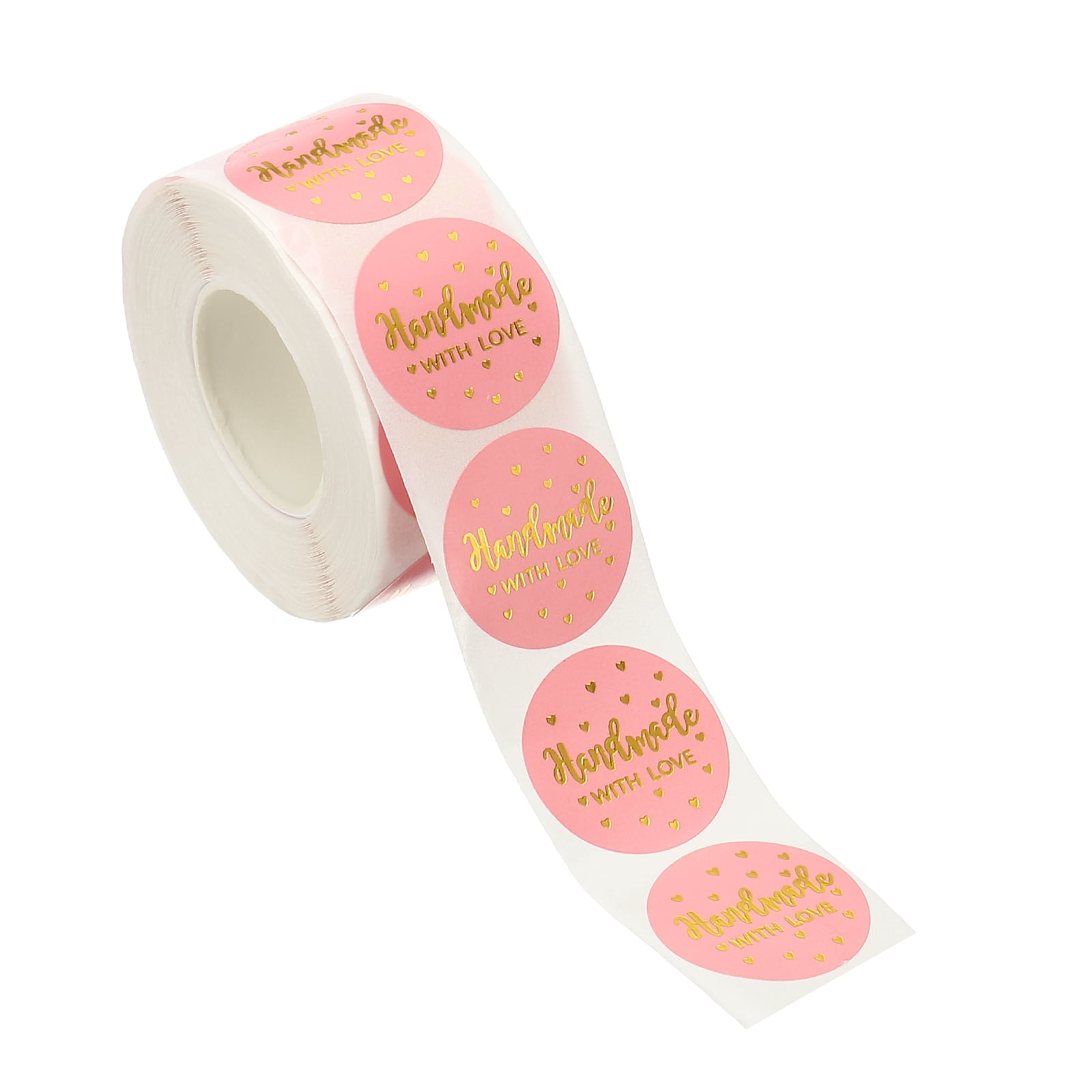 Self-Adhesive Round Stickers for Arts and Crafts in Multiple Colors