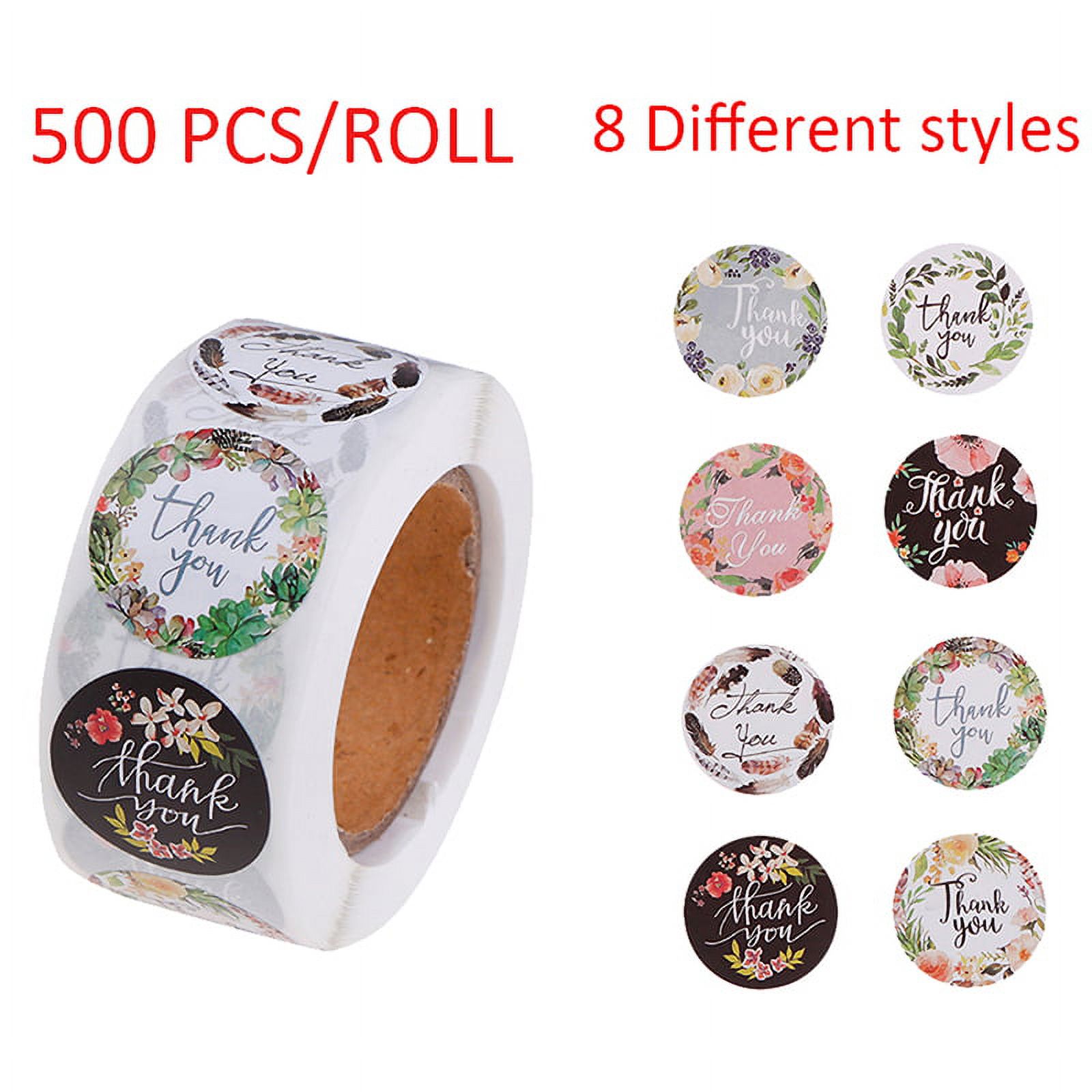 500Pcs Thank You Stickers Seal Labels for Wedding Party Scrapbooking ...