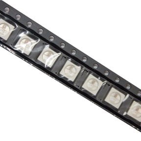 500Pcs WS2812B (4Pins) LED Chip 5050 RGB SMD White Version WS2812 Individually Addressable Digital Pixels DC5V,500 x WS2812B RGB LED Chip,White