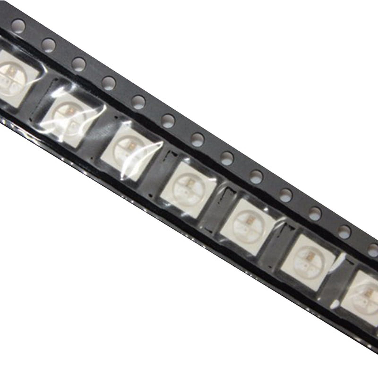 500Pcs WS2812B (4Pins) LED Chip 5050 RGB SMD White Version WS2812 ...