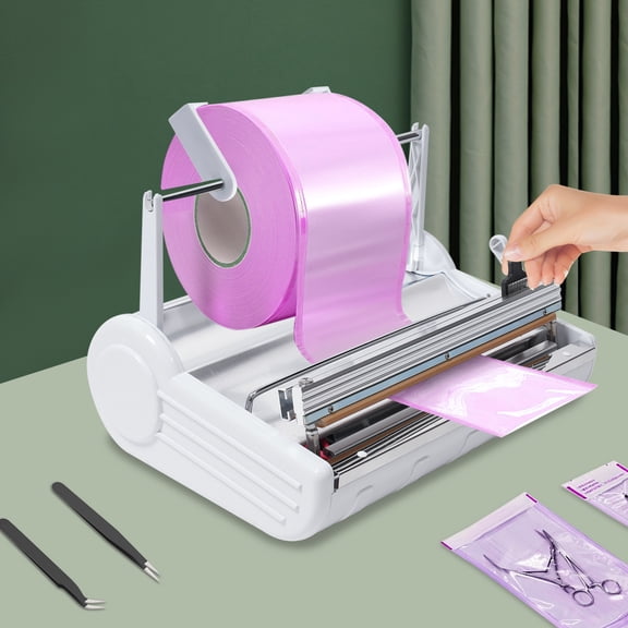 500W 110V Automatic Sealing Machine, Sterilization Disinfection Bag Sealer, Sealing Machine for Sealing Work in Laboratories, Dental Offices, Hospitals, Etc.