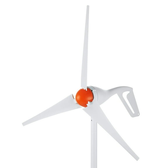 500W 12V Wind Turbine Kit with MPPT Controller, 3-Blade Wind Power Generator for Home/Farm/RV/Boat Use, 2.5m/s Low Start Wind Speed