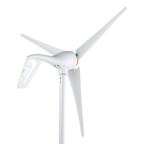 500W 24V Wind Turbine Generator  3-Blade System w/ MPPT Controller  2.5m/s Startup Speed for Home/RV/Boat Use (Tower Not Included)