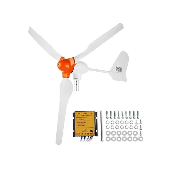 500W/800W Wind Generator 12V Wind Kit Wind Power Generator With MPPT Controller For Home Farm RVs Boats - 800W 3BLADES