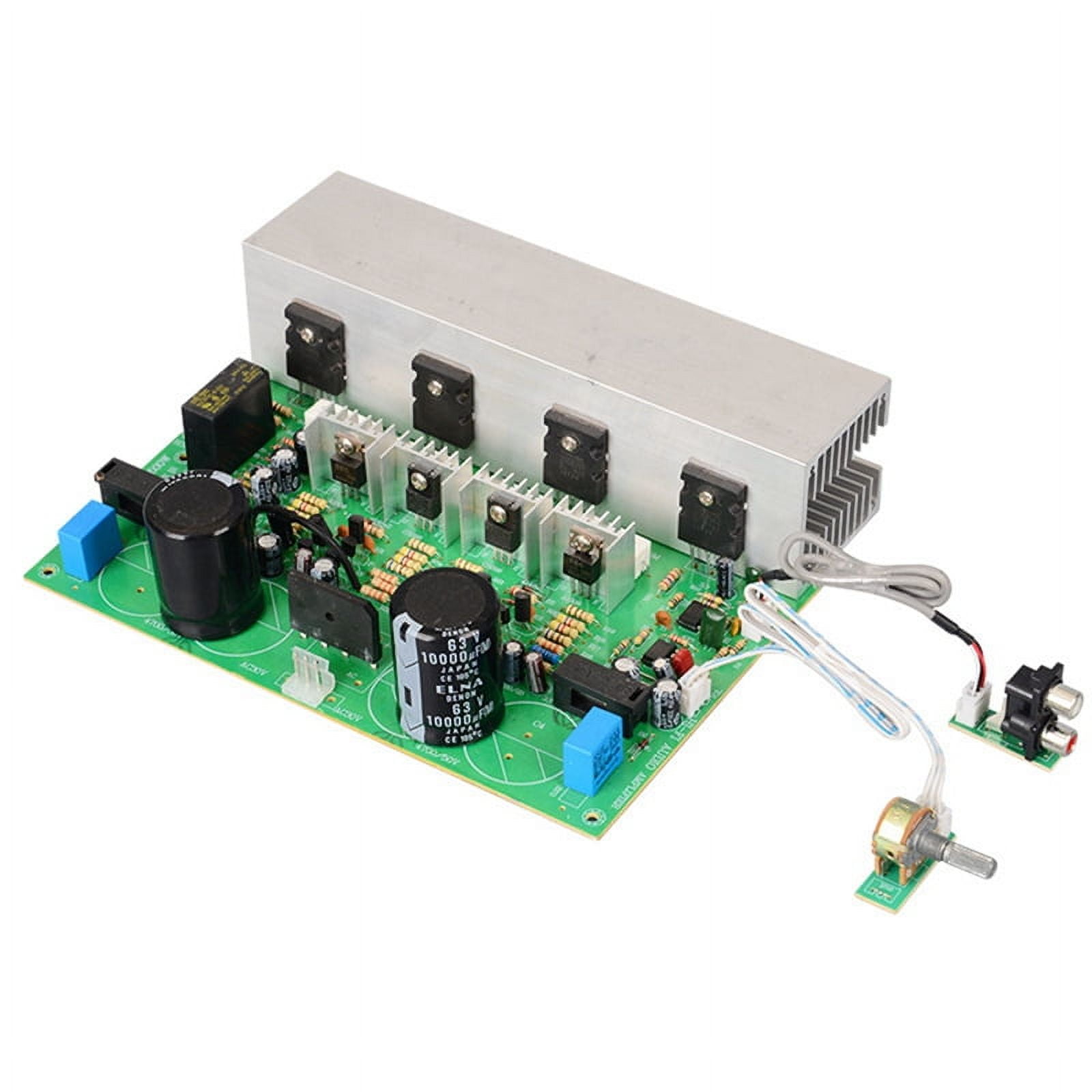 500W A1943/C5200 Highly Power Subwoofer Sound Amplifiers Board AC24-30V Heavy Sound Amplificador Module