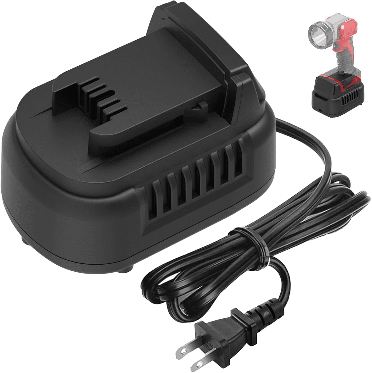 500W AC to DC Converter for Mil*wau*kee 18V Cordless Tools, 110V to 20V AC/DC Adapter Power Supply, AC Plug Transformer Adapter