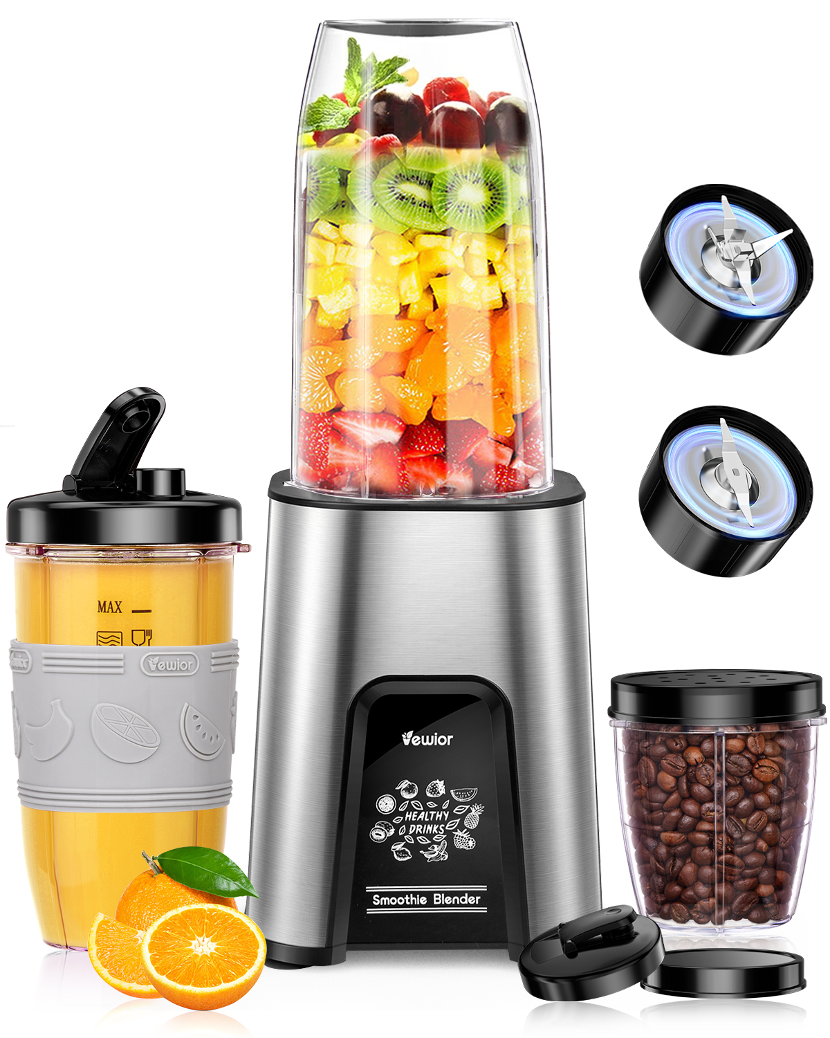 Cuisinart Velocity Ultra Trio 1 HP Blender & Food Processor with Travel