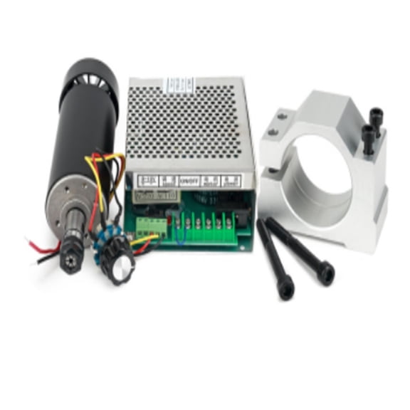 500W CNC Spindle Air-cooled Spindle Motor 500w Power Supply 52mm Clamps ER11 Collet Chuck For Engraving ,Anti-Rust