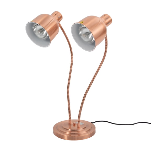 500W Double Head Electric Food Heat Lamp for Food Service,Food Warmer Light