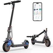 500W Electric Scooter for Adults, Up to 22 MPH & 31 Miles Range, 10 Solid Tires, Dual Suspension Foldable E Scooter with APP Control, Dual Braking System, UL2272 Certified