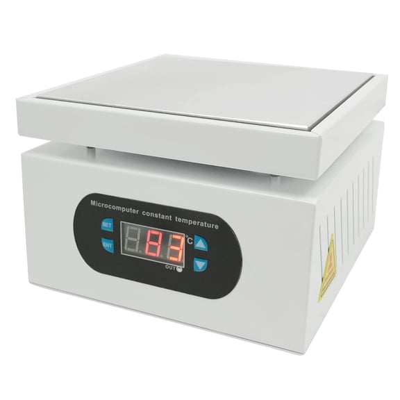 500W Electric Soldering Hot Plate LED Microcomputer Preheating Welder Hot Plate 5.91*5.91 in for Tea Shops, Beauty Shops, Herbal Shops