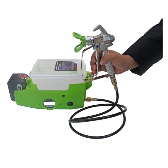 500W Handheld Sprayer Machine Paint Latex Paint High Pressure Spray Gun Backpack Lithium Battery Charging Wall Painting Machne ,Easy to Clean