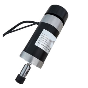500W High Speed Brushless Spindle Motor Switching Power Supply Stepper Motor Driver 55MM Clamp Bracket ER11 Collet Chuck ,Quiet Operation
