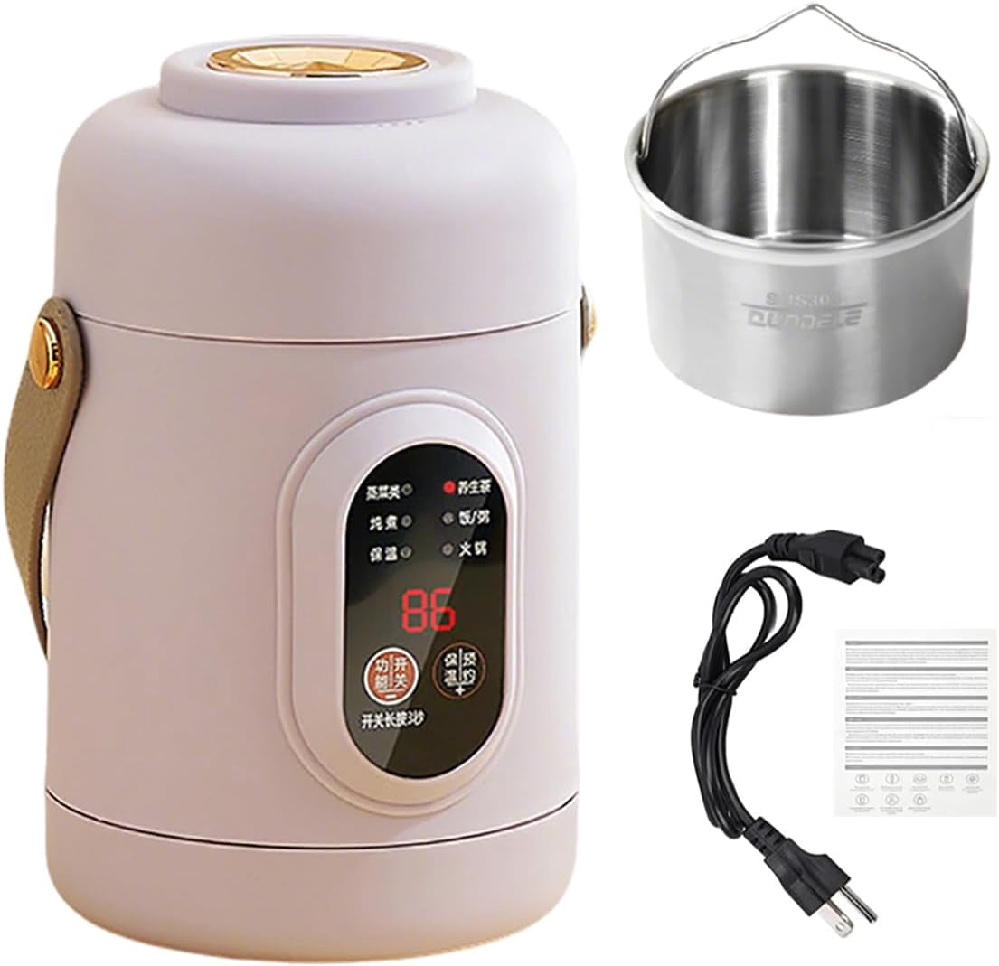 Mini Port Cooker 500W Multifunctional Health Pot - Portable Mini Electric Cooker with ...