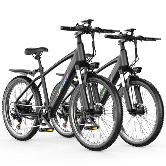 2Pack ASKGO Electric Bike for Adults, Peak 1500W 30mph 48V 10.5Ah Mountain Ebike,26 in All-Terrain Off-Road Ebike UL2849