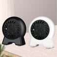 thumbnail image 1 of 500W Portable Desktop Heater & Fan, 2-in-1 Personal Heater for Home and Office Use with Tip-Over Protection, 1 of 9