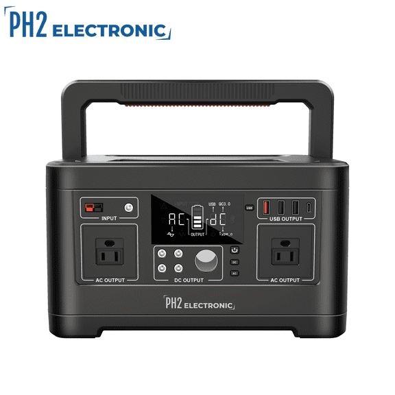 500W Portable Power Station Rechargeable Lithium ion battery Solar Power Generator 140400mAh /3.7V/520Wh