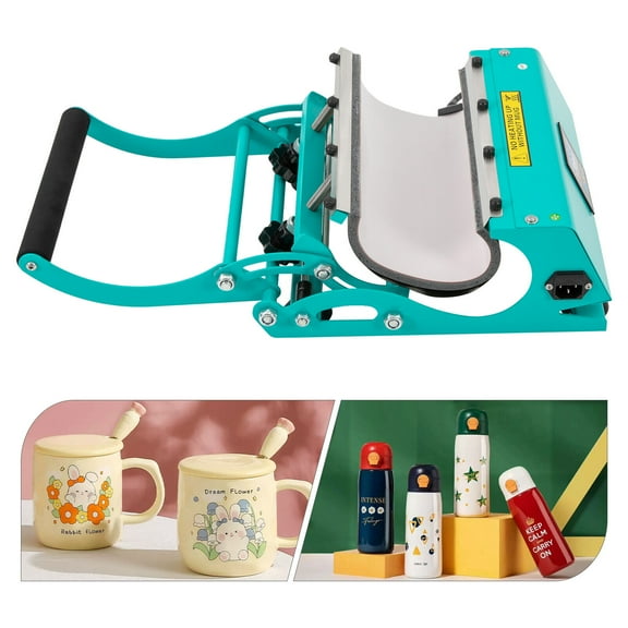 500W Tumbler Heat Press Machine, Mug and Tumbler Heat Press for 30OZ, 0-999s Straight Tumbler Mug Sublimation Transfer