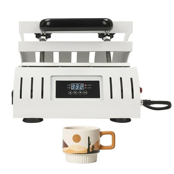 500W Tumbler Mug Heat Press Machine 11-30 OZ Tumbler Press Machine W/ Anti-slipFeet