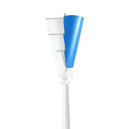 500W Vertical Axis Wind Turbine Generator 12V with Controller Home Windmill Kit