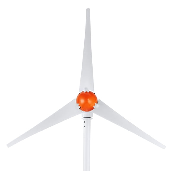 500W Wind Turbine Generator 12V Wind Turbine Kit 3-Blade Wind Power Generator with MPPT Controller Adjustable Windward Direction and 2.5m/s Start Wind Speed Suitable for Home Farm RVs Boats