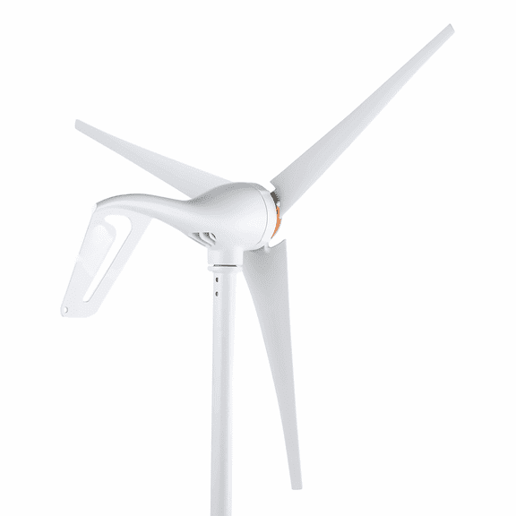 500W Wind Turbine Generator Kit, 12V Wind Turbine with Anemometer, 3-Blade Wind Power Generator for Home, Farm, RV, Boat - MPPT Controller & Adjustable Direction