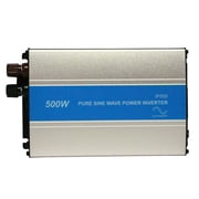 500W solar inverter 12V24V input 110-220 output off-grid pure sine wave inverter 50HZ 60HZ solar inverter voltage protection solar energy over controller voltage stabilizer inverter ,Easy to Use