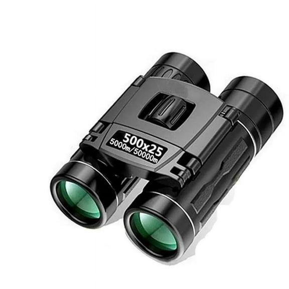 500X25 Portable Hd Zoom Binoculars Telescope Powerful Folding Long-Distance Vision Hunting Outdoor Camping Sports