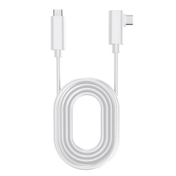 500cm Type C VR Link Cable with 5Gbps Speed Connection Cable Plastic Texture for Gaming and Professional Applications