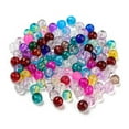 thumbnail image 1 of 500g Glass Beads Round Mixed Style Mixed Color 4.5x3mm Hole: 1mm about 4166pcs/500g, 1 of 2