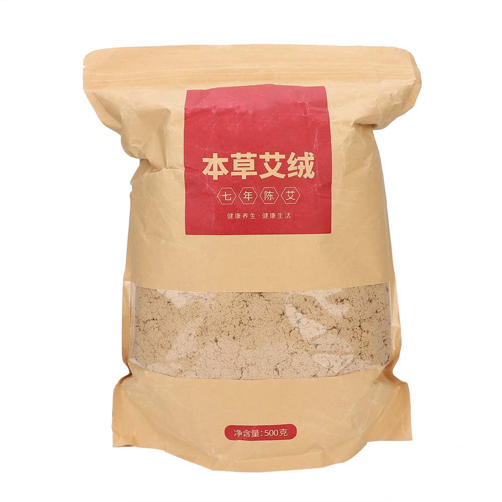 500g Gold Moxa Health Beauty Dispel Dampness Moxibustion Acupuncture