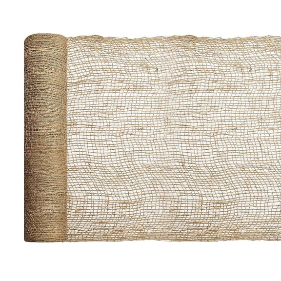 500g Heavy Duty Jute Erosion Control Blanket 4ft x 112ft Slope Mesh