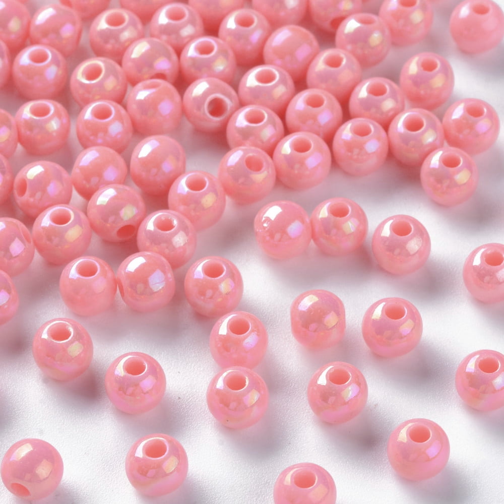Perline Acriliche Trasparenti Colorate 6mm: 4400 Pezzi Per Gioielli E Creazioni Fai Da Te - 5