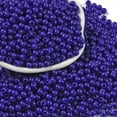 thumbnail image 1 of 500gs Opaque Acrylic Beads Round Dark Blue 4x3.5mm Hole: 1.6mm about 18000pcs/500g, 1 of 4