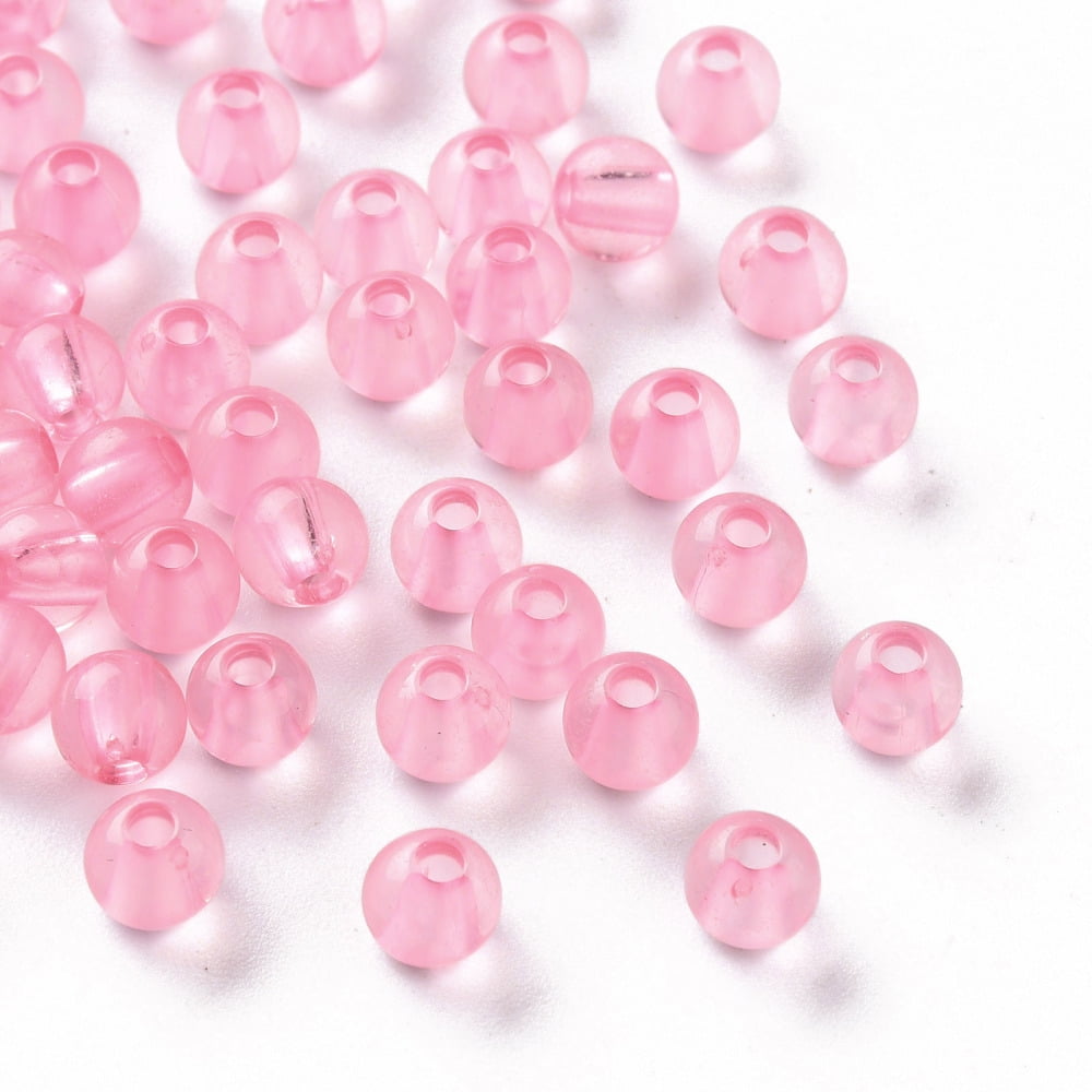 Perline Acriliche Trasparenti Colorate 6mm: 4400 Pezzi Per Gioielli E Creazioni Fai Da Te - 6