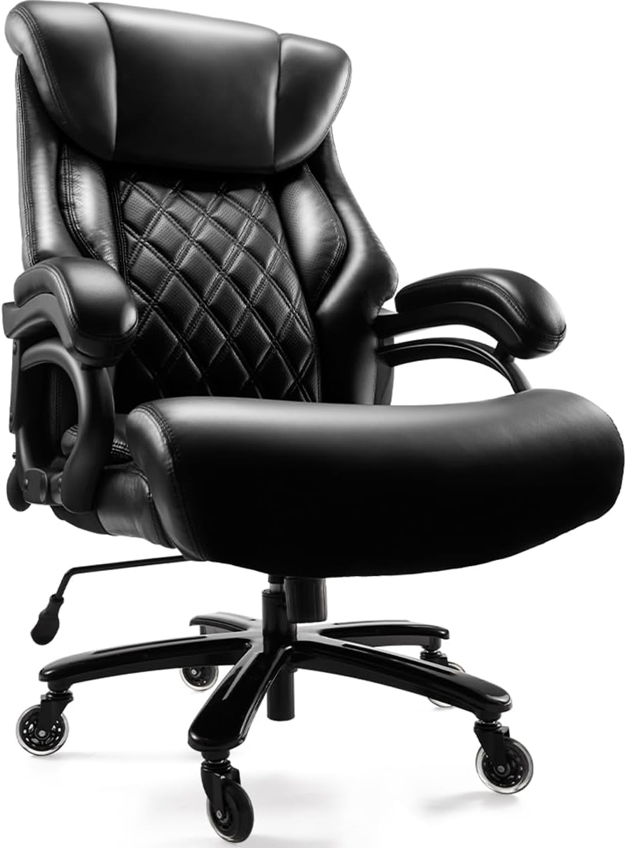 500lbs Big and Tall Office Chair with Air Lumbar Support Executive