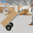 thumbnail image 1 of 500lbs Heavy Duty Stair Climbing Cart Folding Hand Truck Dolly w/ Wheels for Offices, Campsites, Event Venues, Catering, Moving, Express Delivery, Warehouses, 1 of 14