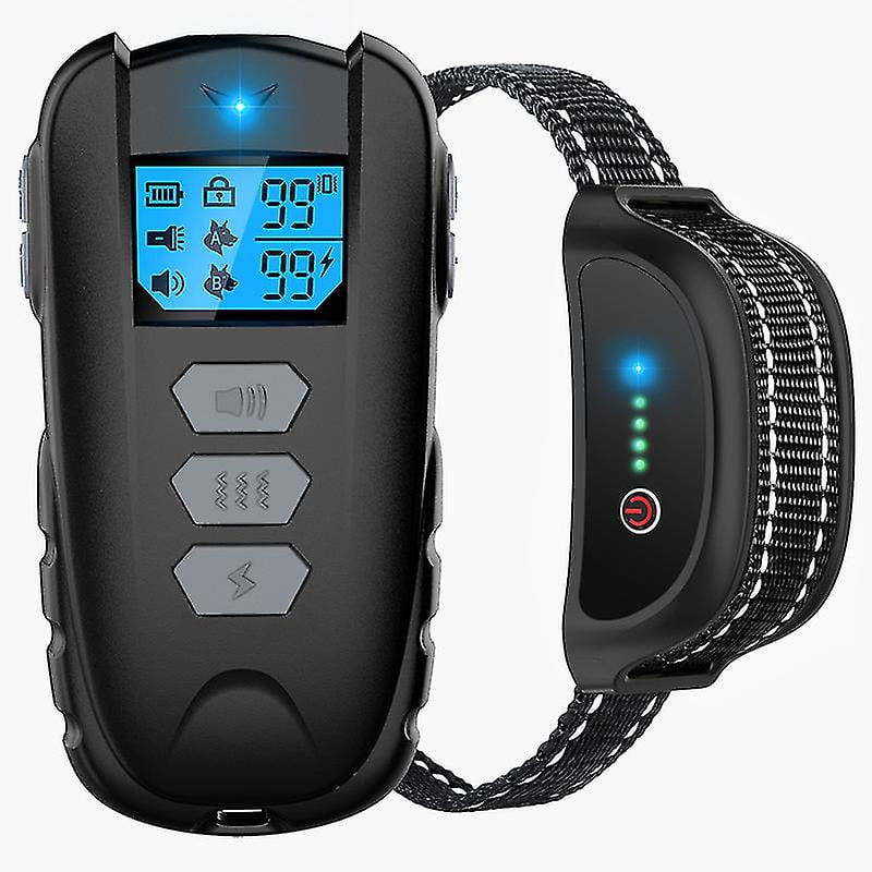500m Electric Dog Training Collar Pet Remote Control Waterproof